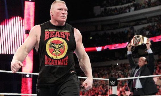 Brock Lesnar Winner of Royal Rumble 2016
