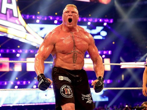 Brock Lesnar WWE Royal Rumble 2016 Live